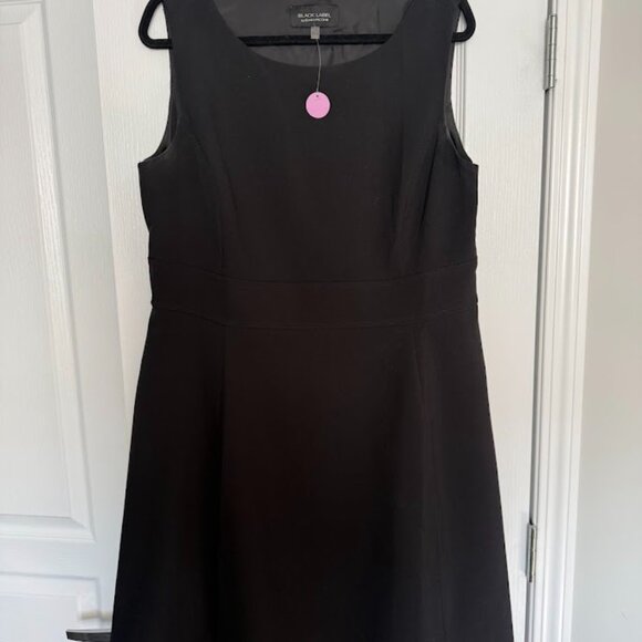 NWOT - Evan Picone Black Label 2 pc Dress Suit, Black White Contrast - Picture 4 of 9